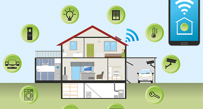 Cómo es una casa inteligente o Smart House?