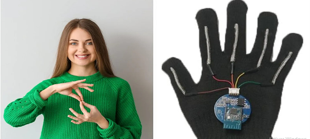 Traduce el lenguaje de signos al habla con un guante